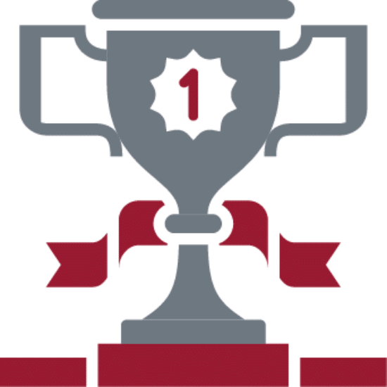 Run UA first place trophy icon